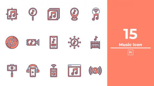 Music Icon Premiere Pro - 50334097
