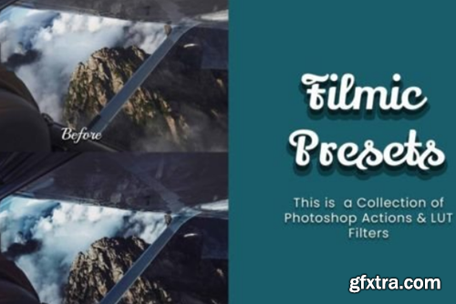 40 Filmic Photoshop Actions - Video LUTs 40 Filmic Photoshop Actions - Video LUTs