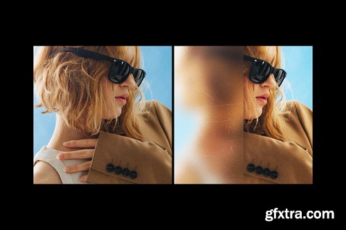 Refraction Glass Photo Effect CS2JTPB Refraction Glass Photo Effect CS2JTPB