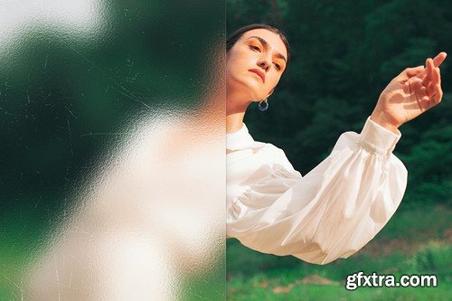 Refraction Glass Photo Effect CS2JTPB Refraction Glass Photo Effect CS2JTPB