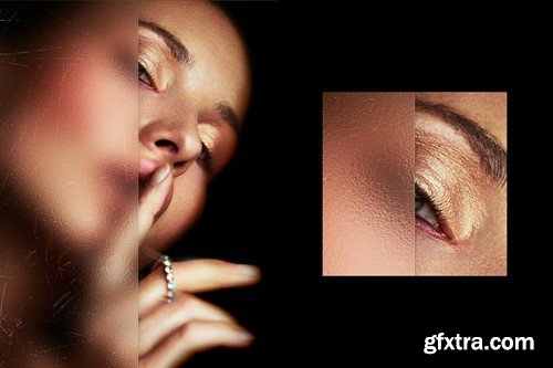 Refraction Glass Photo Effect CS2JTPB Refraction Glass Photo Effect CS2JTPB