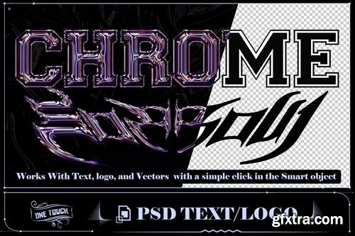 Iridescent Y2K Cyber Chrome Text Effect Photoshop G7E57G5 Iridescent Y2K Cyber Chrome Text Effect Photoshop G7E57G5