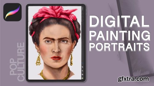 Digital Painting in Procreate: Using Layers to Create A Realistic Portrait