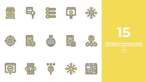 Product Feature Icon Premiere Pro - 50351734