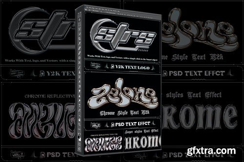 4 PSD Glossy Golden Text Effect Photoshop RWWM3HC