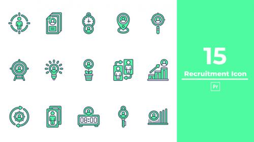 Recruitment Icon Premiere Pro - 50360600