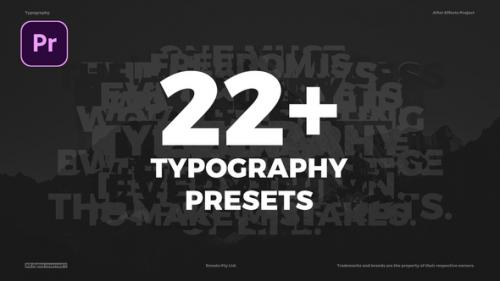 Typography Presets - Animated Typography - 50328847