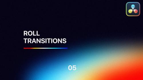 Roll Transitions for DaVinci Resolve Vol. 05 - 50330667