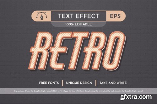 Vintage Editable Text Effect, Graphic Style YYS7Z5Y Vintage Editable Text Effect, Graphic Style YYS7Z5Y