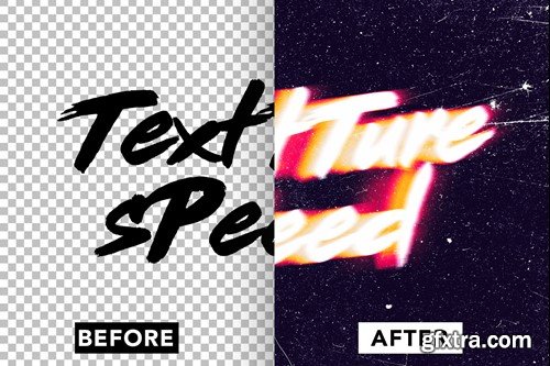 Motion Blur Text Effect 2HYX4EB