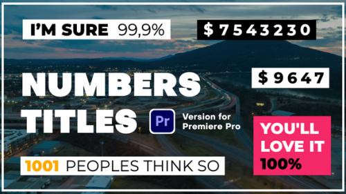 Numbers Titles - 50346667