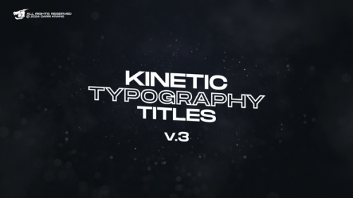 Kinetic Typography Titles (V.3) / MOGRT - 50353874