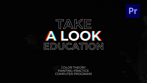 Stroke and Fill Text Titles / Pr - 50367891