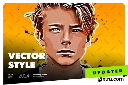 Vector Style Photoshop Action E8579EB Vector Style Photoshop Action E8579EB