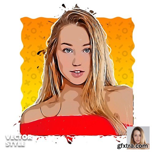 Vector Style Photoshop Action E8579EB Vector Style Photoshop Action E8579EB