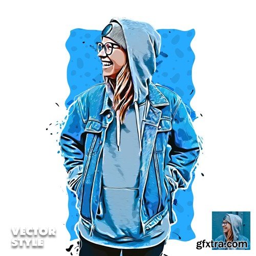 Vector Style Photoshop Action E8579EB Vector Style Photoshop Action E8579EB