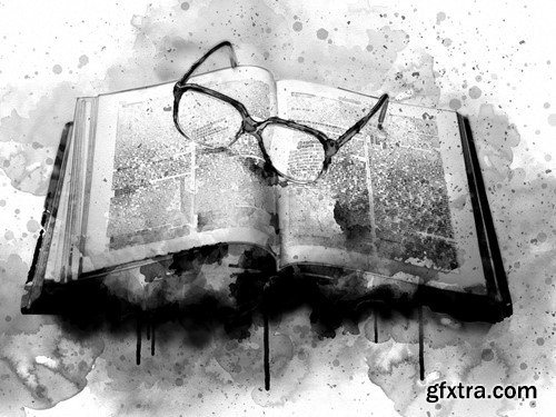 Ink Art Photoshop Action BFKTEAL Ink Art Photoshop Action BFKTEAL