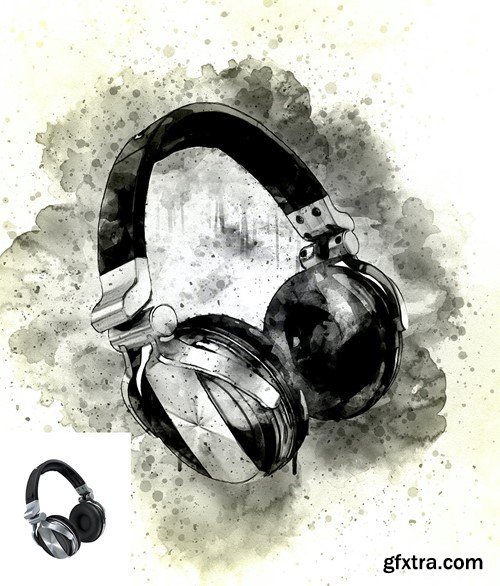 Ink Art Photoshop Action BFKTEAL Ink Art Photoshop Action BFKTEAL