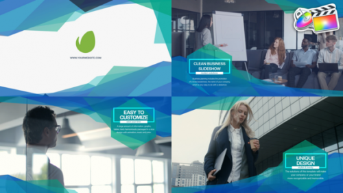 Clean Business Slideshow for FCPX - 50381490