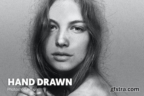 Hand Drawn Photoshop Action 39AK9RZ Hand Drawn Photoshop Action 39AK9RZ