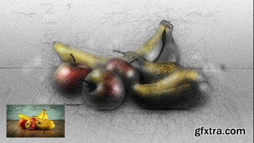 Hand Drawn Photoshop Action 39AK9RZ Hand Drawn Photoshop Action 39AK9RZ