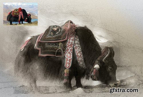 Hand Drawn Photoshop Action 39AK9RZ Hand Drawn Photoshop Action 39AK9RZ