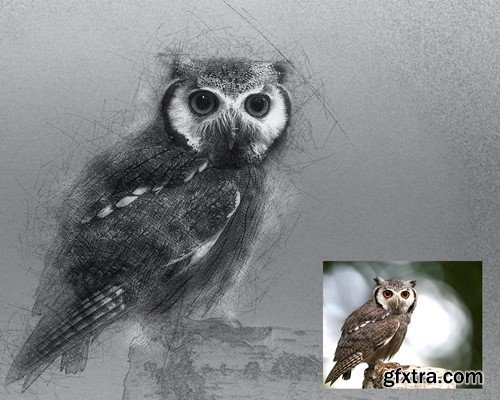 Hand Drawn Photoshop Action 39AK9RZ Hand Drawn Photoshop Action 39AK9RZ