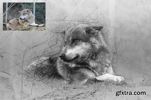 Hand Drawn Photoshop Action 39AK9RZ Hand Drawn Photoshop Action 39AK9RZ