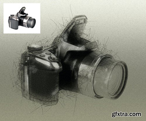 Hand Drawn Photoshop Action 39AK9RZ Hand Drawn Photoshop Action 39AK9RZ