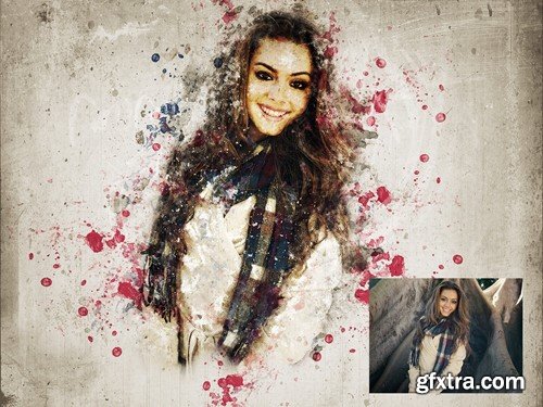 Mixed Art Photoshop Action R3HQMW8 Mixed Art Photoshop Action R3HQMW8