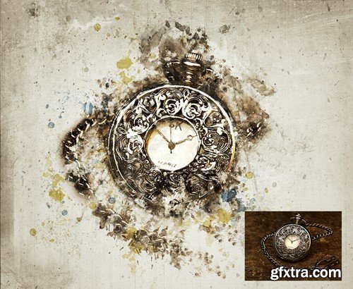 Mixed Art Photoshop Action R3HQMW8 Mixed Art Photoshop Action R3HQMW8