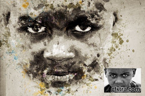 Mixed Art Photoshop Action R3HQMW8 Mixed Art Photoshop Action R3HQMW8