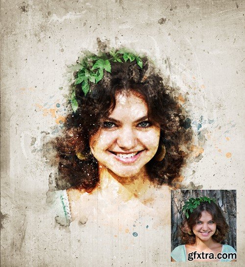 Mixed Art Photoshop Action R3HQMW8 Mixed Art Photoshop Action R3HQMW8