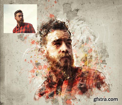 Mixed Art Photoshop Action R3HQMW8 Mixed Art Photoshop Action R3HQMW8