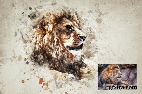 Mixed Art Photoshop Action R3HQMW8 Mixed Art Photoshop Action R3HQMW8