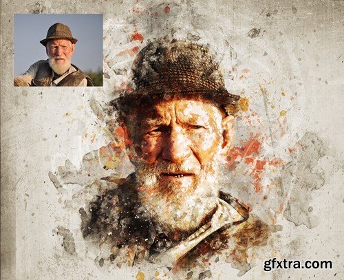 Mixed Art Photoshop Action R3HQMW8 Mixed Art Photoshop Action R3HQMW8