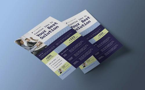 Modern Business Solution Flyer Modern Business Solution Flyer