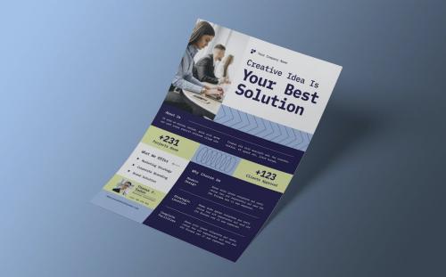 Modern Business Solution Flyer Modern Business Solution Flyer