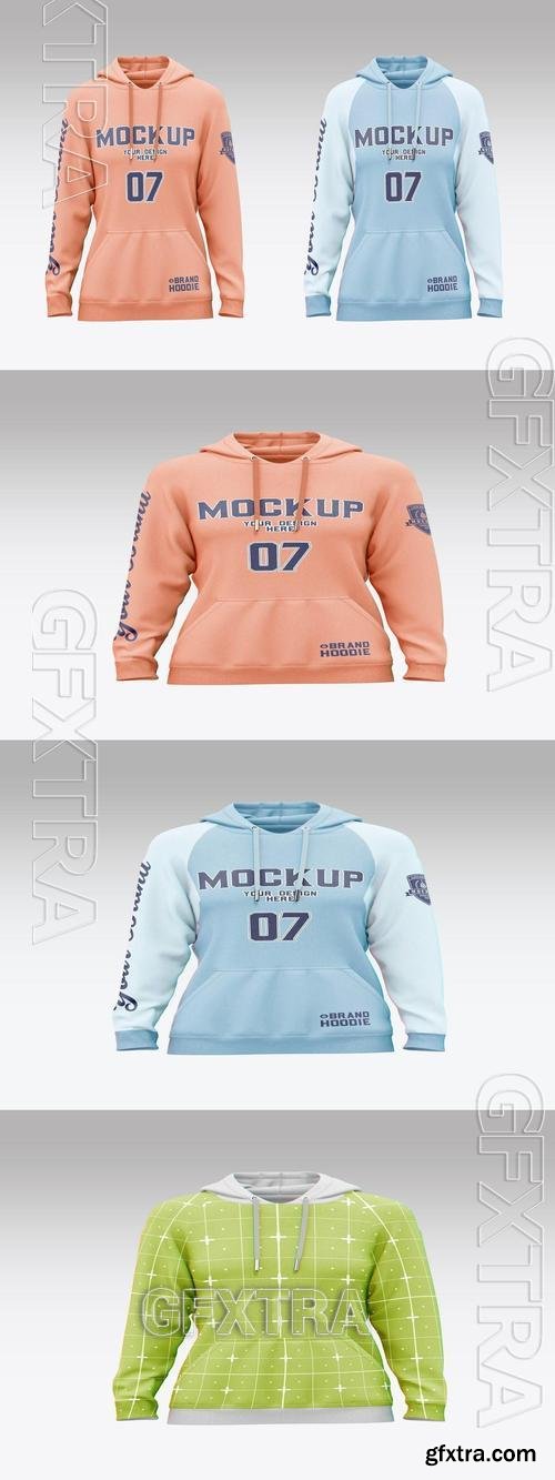 Wome''s Sweatshirt Hoodie Mockup HPETP6Y Wome''s Sweatshirt Hoodie Mockup HPETP6Y