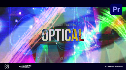 Film Damage Optic Transitions Vol. 03 for Premiere Pro - 50406140
