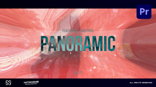 Film Damage Panoramic Transitions Vol. 01 for Premiere Pro - 50406182