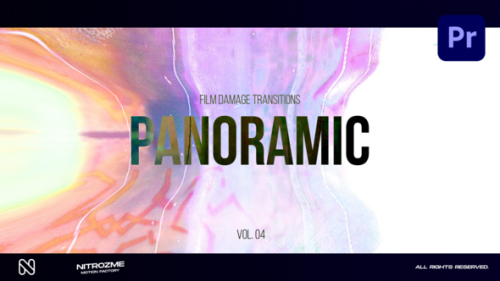 Film Damage Panoramic Transitions Vol. 04 for Premiere Pro - 50406208