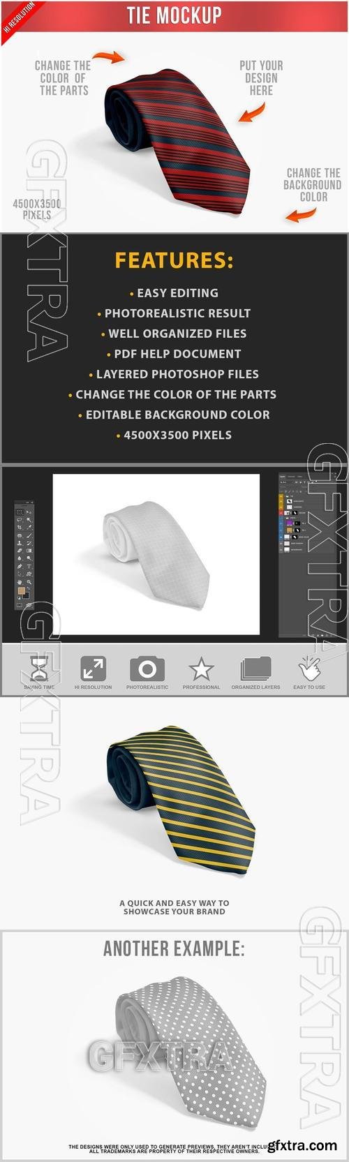 Tie Mockup UFTPPJK Tie Mockup UFTPPJK