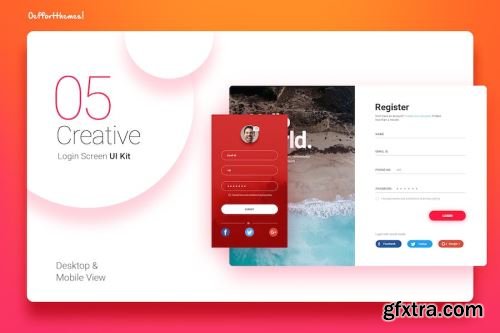 App UI Kit Design Pack 14 15xFIG