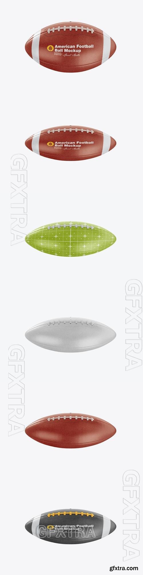 American Football Ball Mockup AW44L74 American Football Ball Mockup AW44L74