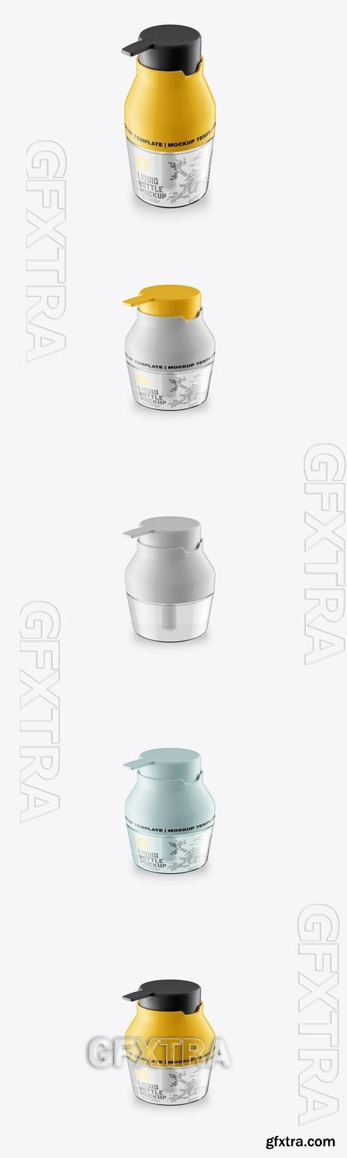 Plastic Soap Bottle Mockup VG85D5L Plastic Soap Bottle Mockup VG85D5L