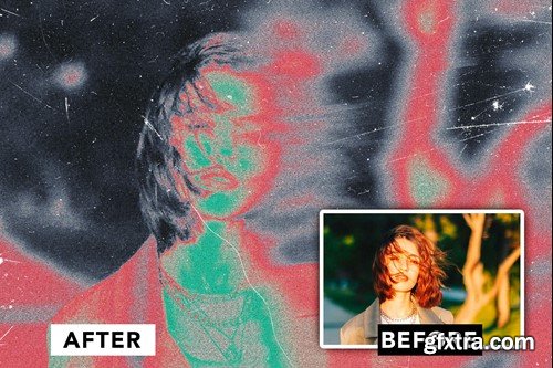 Gradient Map Color Blur Photo Effect E82RYNZ