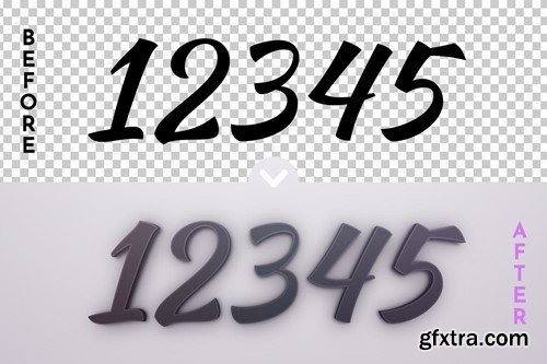 Night - Editable Text Effect, Font Style 3PZ3MLH