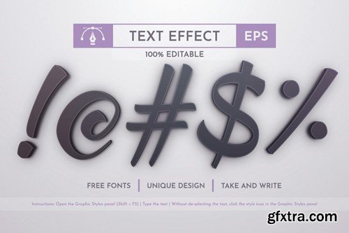 Night - Editable Text Effect, Font Style 3PZ3MLH