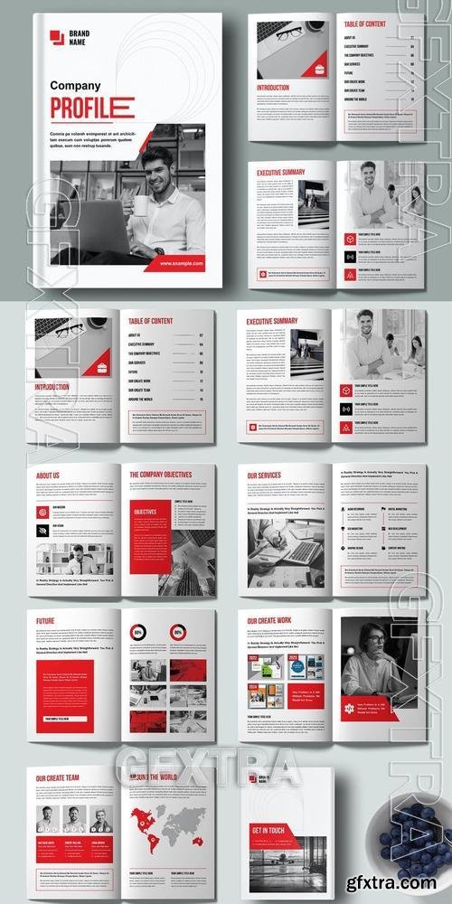 Company Profile Design Layout CZCB7UV Company Profile Design Layout CZCB7UV